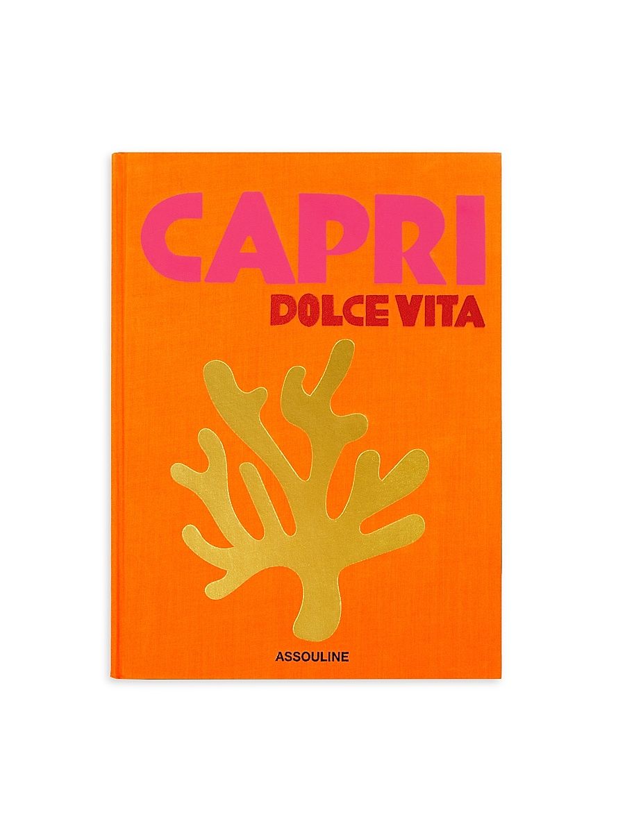 Assouline ''Capri Dolce Vita'' Hardcover Coffee Table Book