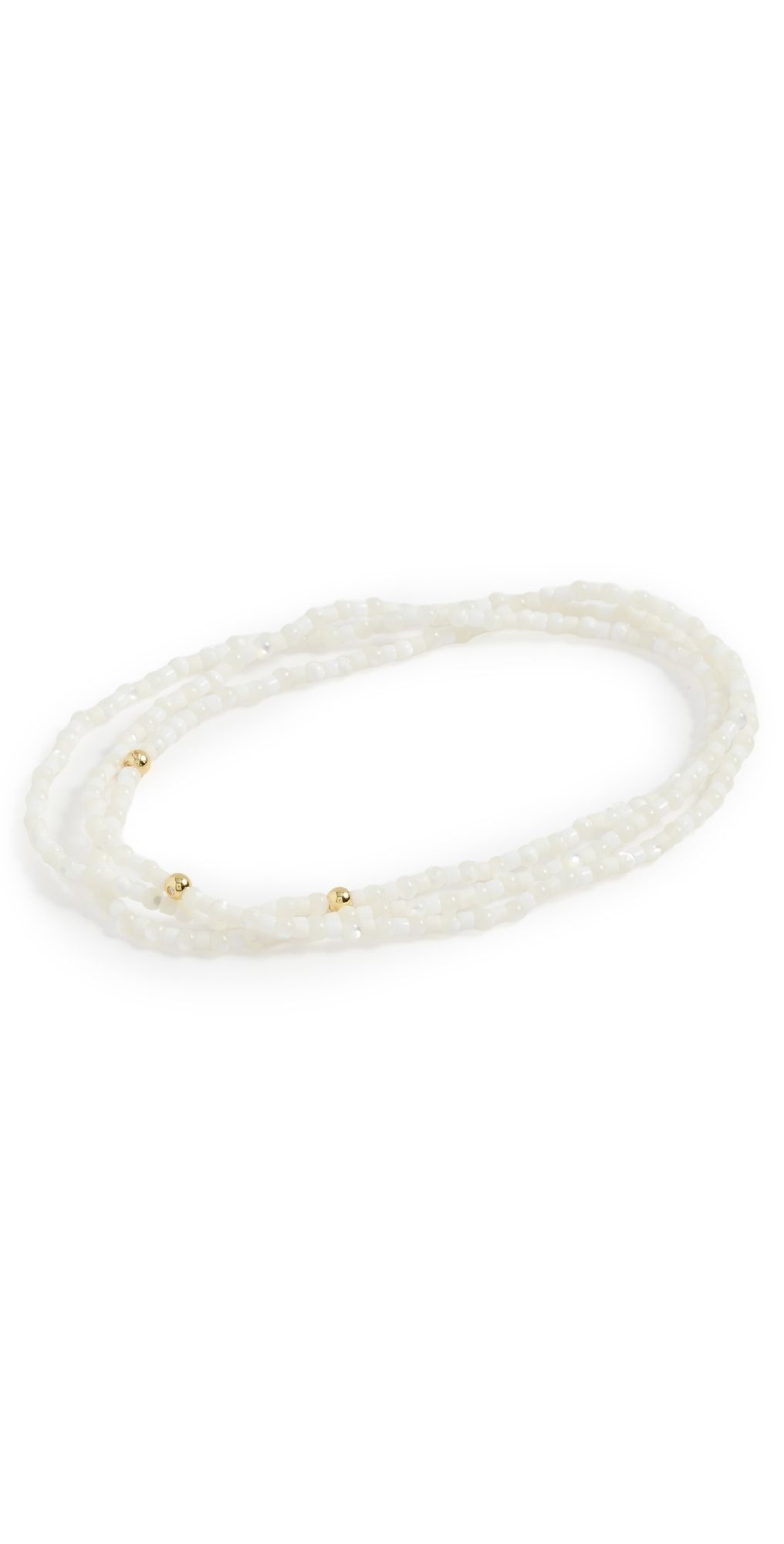 Gorjana Harbor Bracelet Set Mother of Pearl One Size