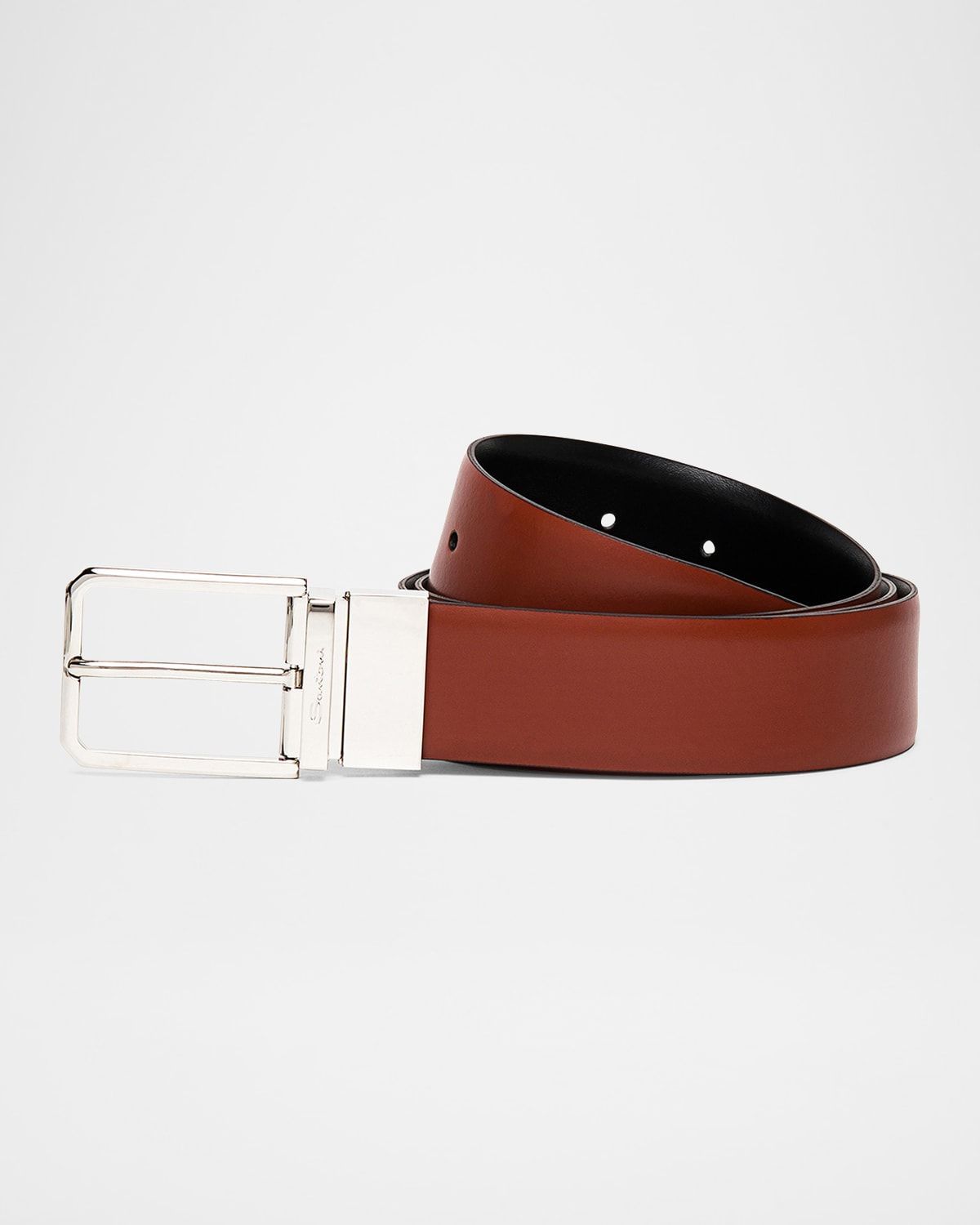 Men & apos;s Reversible Leather Belt