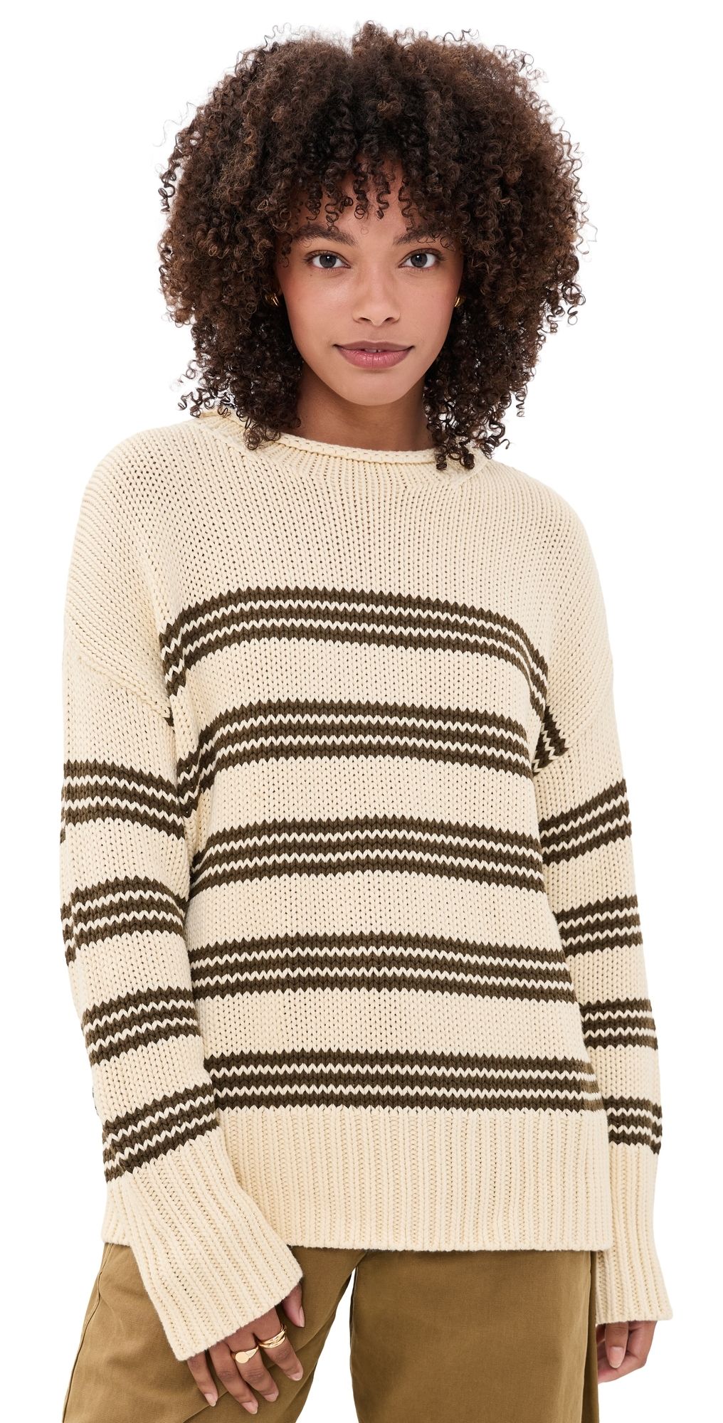 La Ligne Marina Sweater Bone/Taupe L