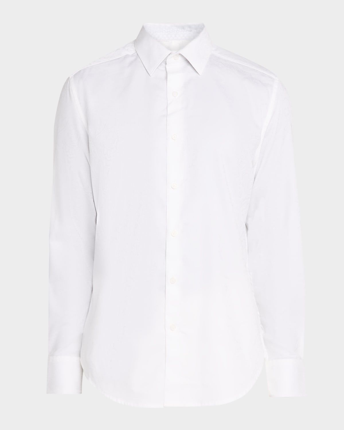 Men & apos;s Hudson Cotton-Stretch Tonal Paisley Sport Shirt