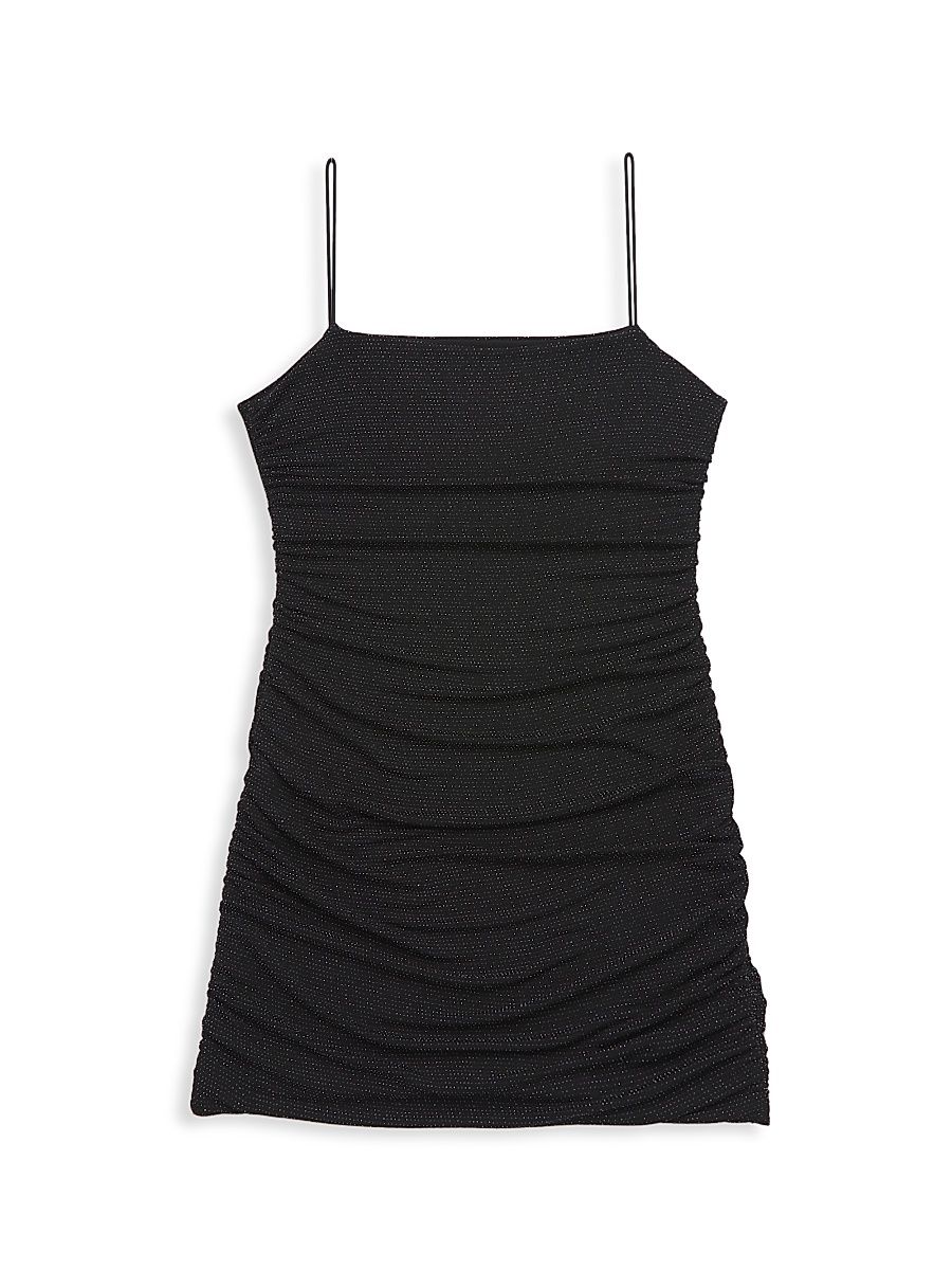Girl's The Davie Dress - Black - Size 16