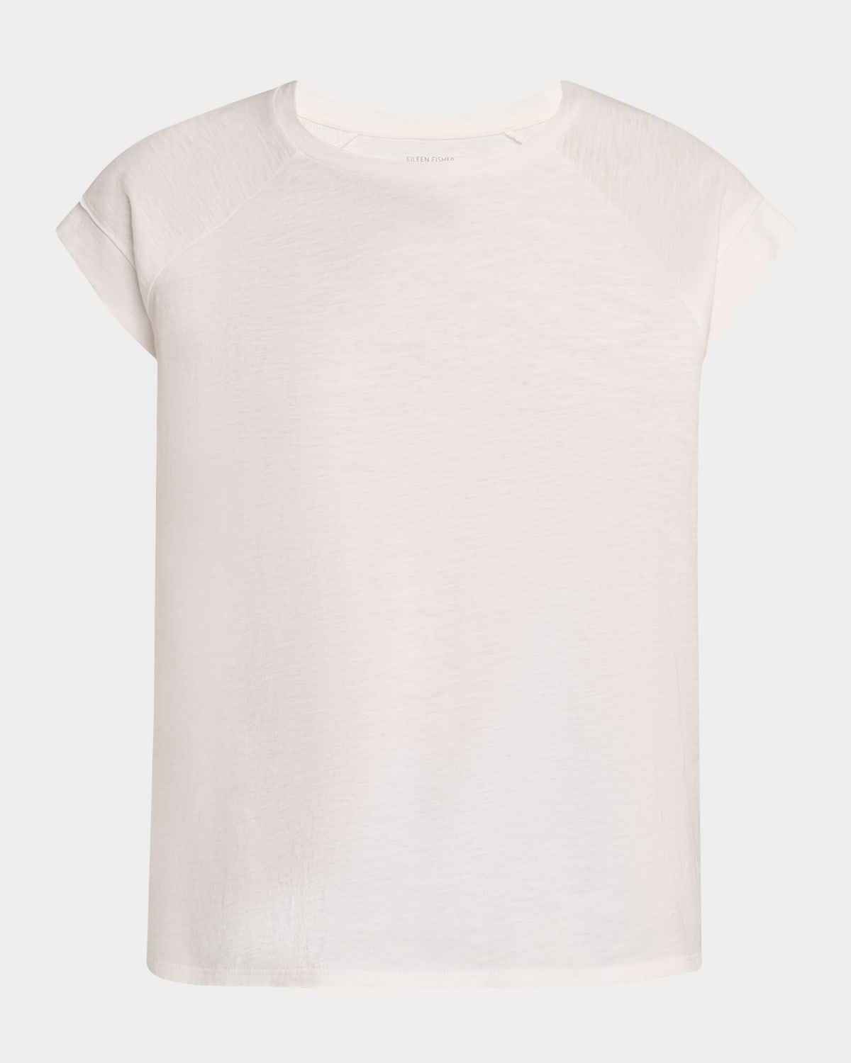 Raglan-Sleeve Organic Cotton Jersey Top