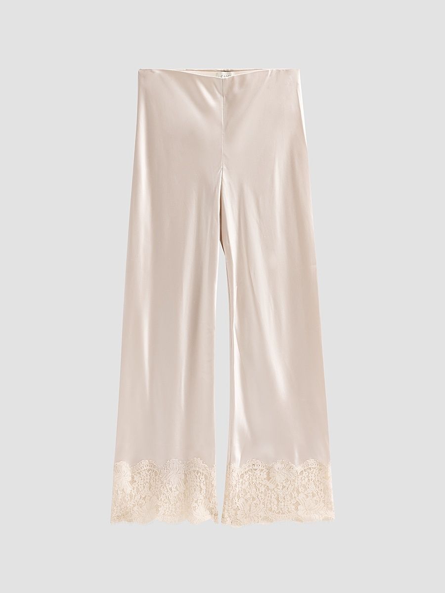 Women's Bristol Lace Pants - Oat - Size XS