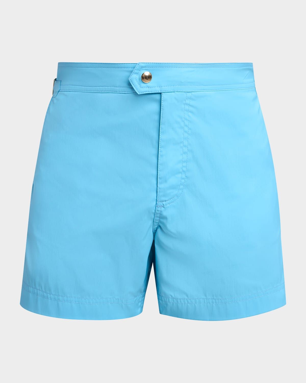 Men & apos;s Mesh-Lined Poplin Swim Trunks