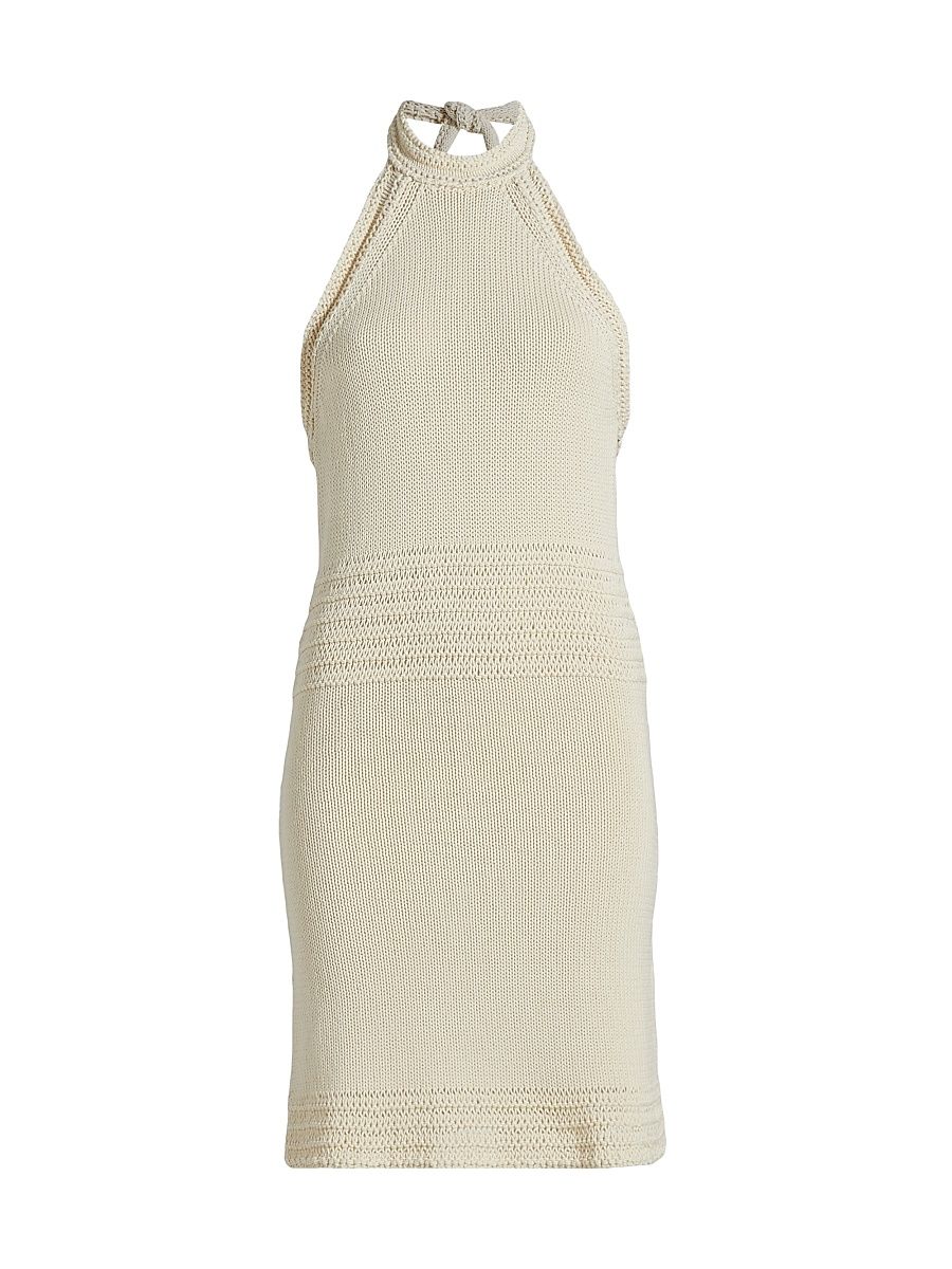 Women's Joelle Sleeveless Minidress - Ecru - Size Large
