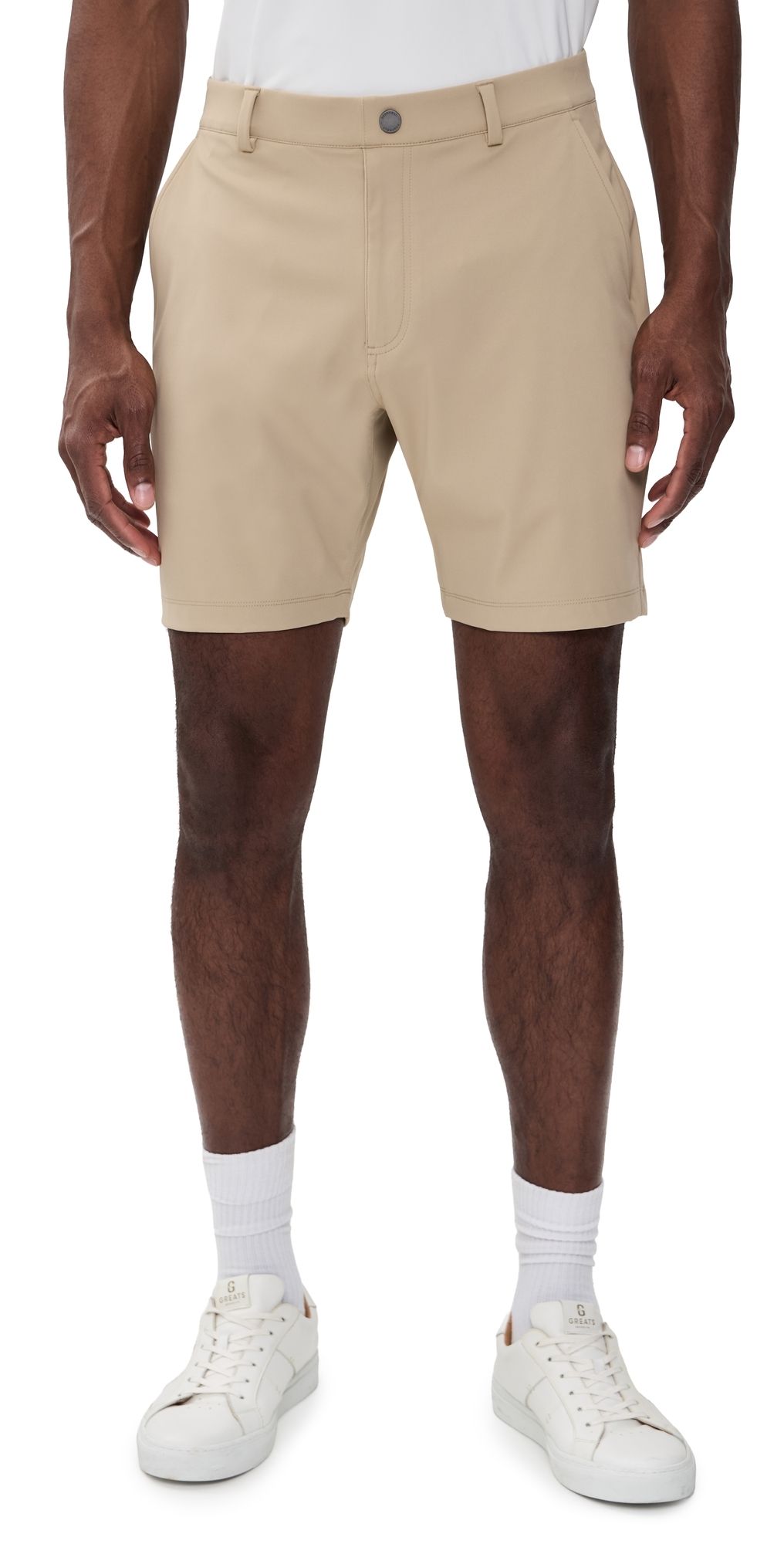 Redvanly Varick Pull On Shorts 7.5 Bark XL