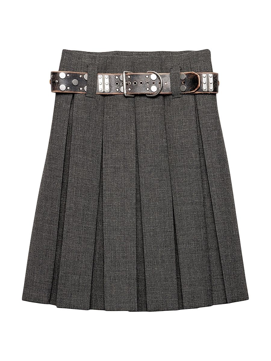 Women's Rush Stitch Skirt - Grey - Size 4