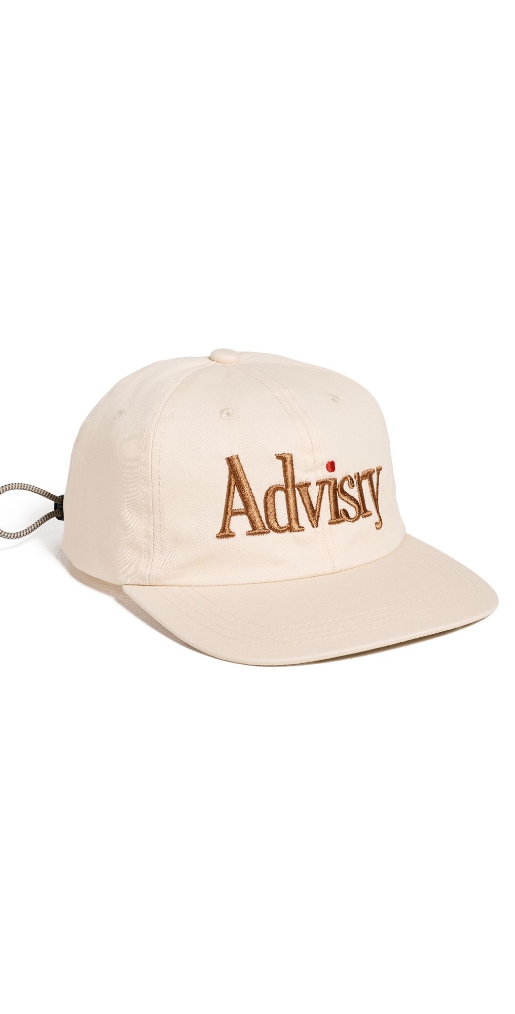 Advisry Dot Logo Cap White One Size