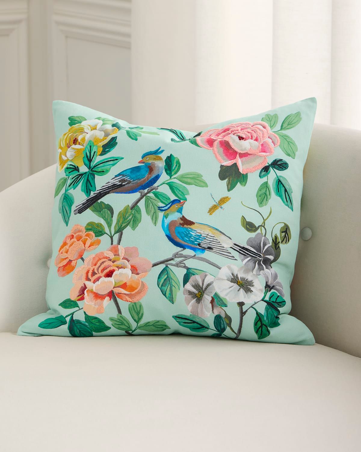 Miraflores Decorative Pillow, 20" Square