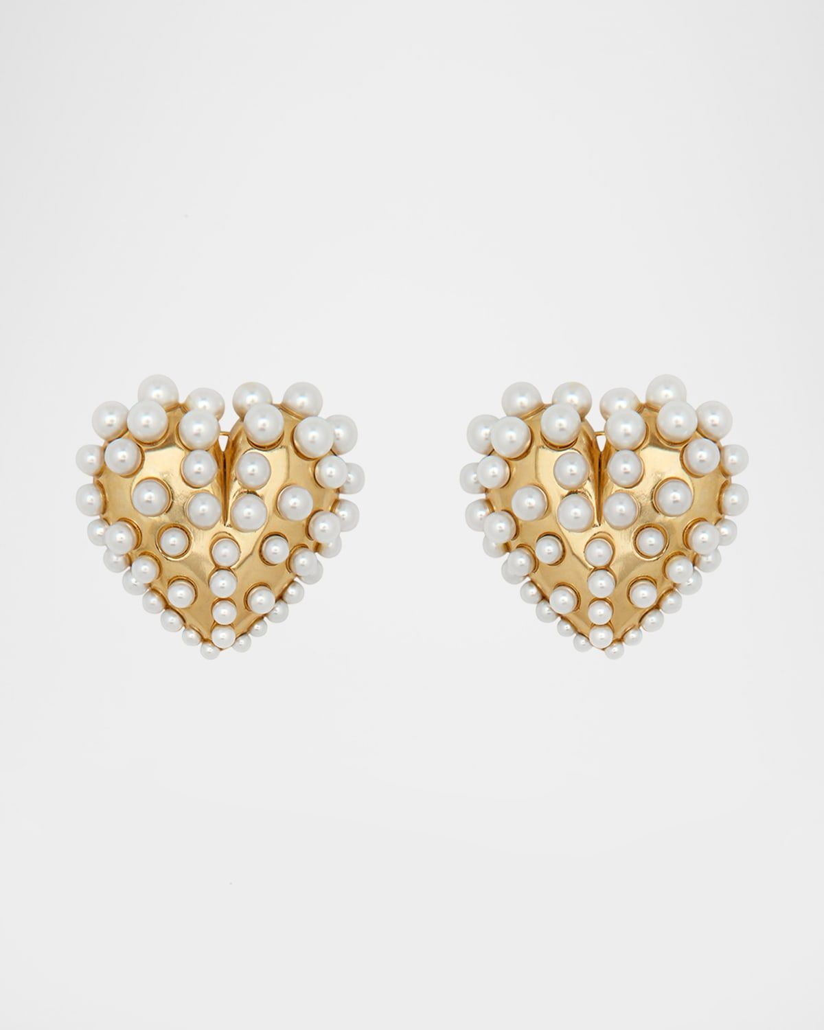 Pearly-Set Stud Earrings