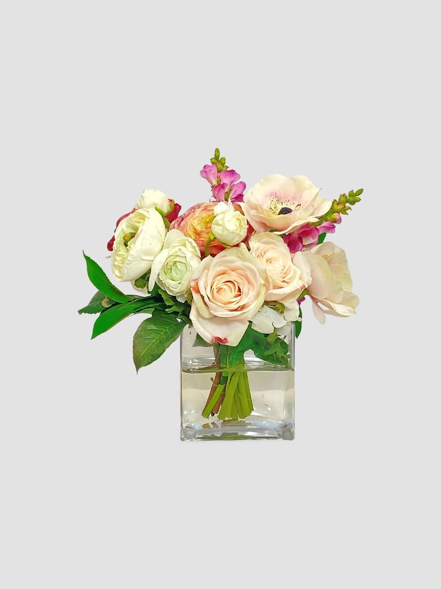 Winward Home Newness Faux Mix Floral Arrangement - Multicolor