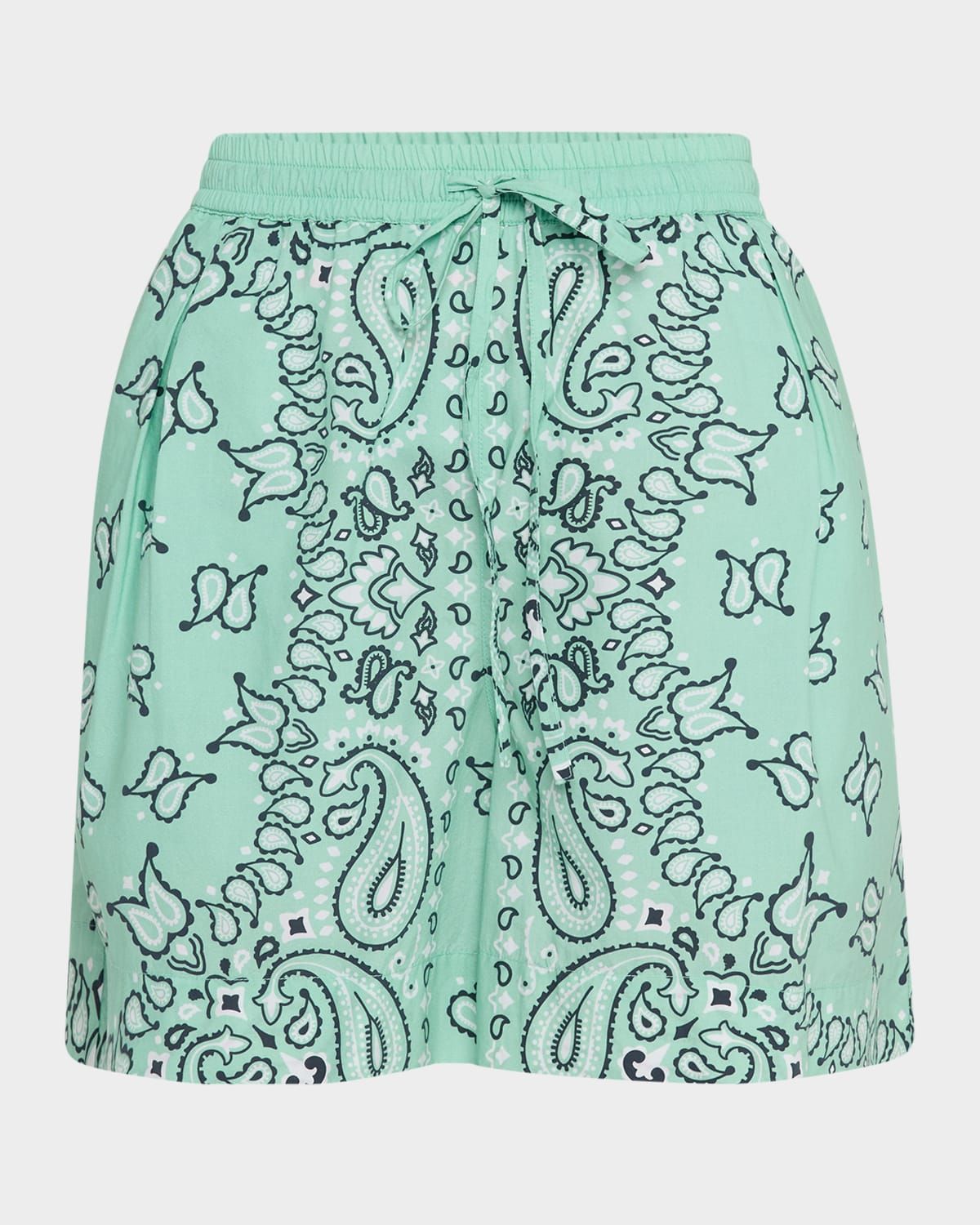 Hissels Bandana-Printed Shorts