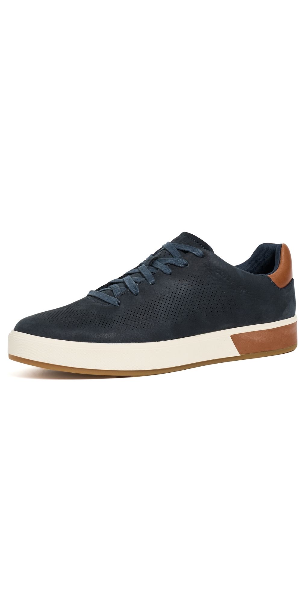 Cole Haan Grandpro Angleace Sneakers Navy Blazer/British Tan/Gum 8