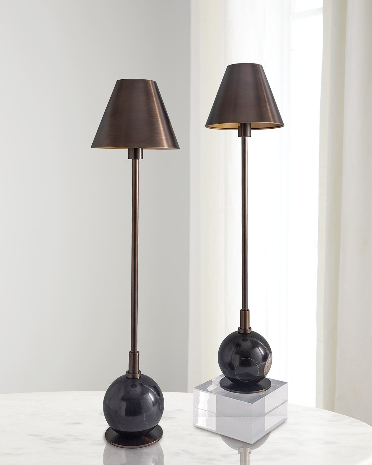 Boston 32" Buffet Lamps, Set of 2