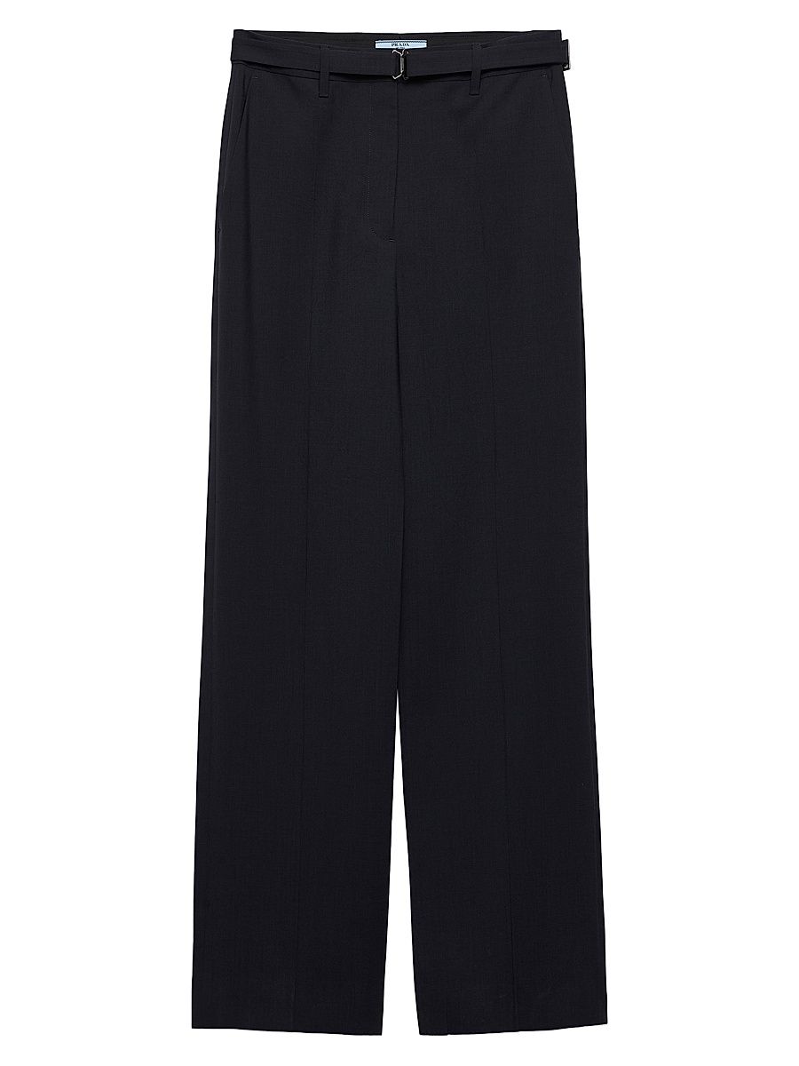 Women's Wool Pants - Blue - Size 4