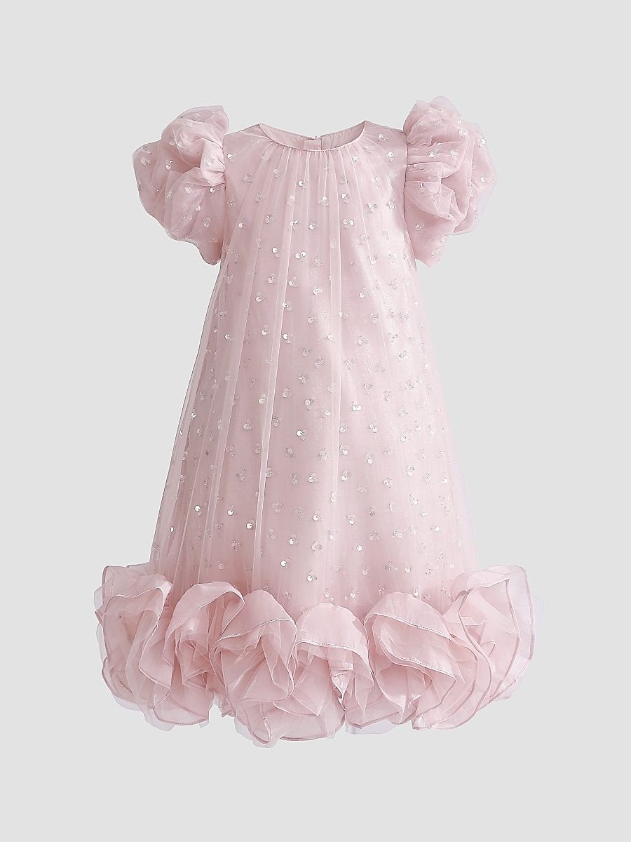 Little Girl's & Girl's Thalina Dress - Pink - Size 9