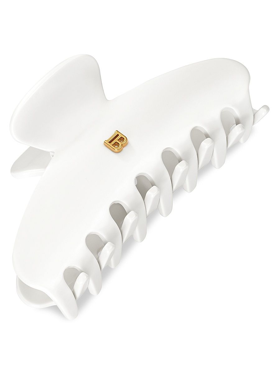 Women's Pince À Cheveux Medium Hair Claw Clip - White