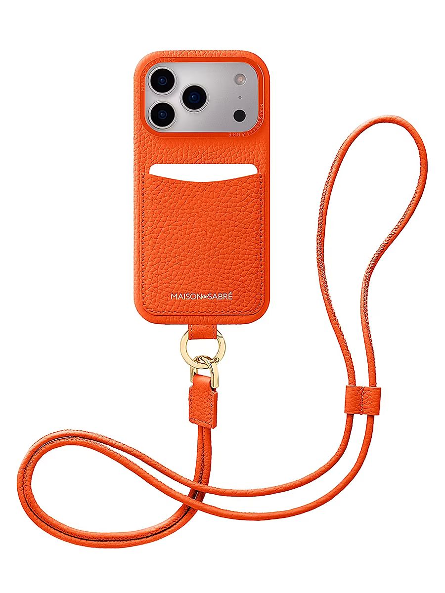 Maison de Sabre Sling Phone Case (iPhone 17 Pro) - Manhattan Orange