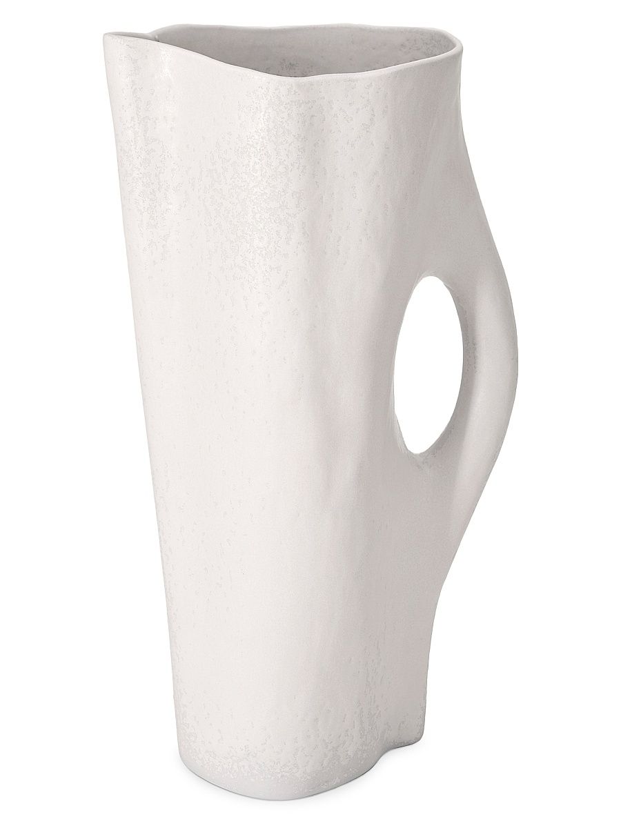 Timna Porcelain Pitcher - Aged Iron