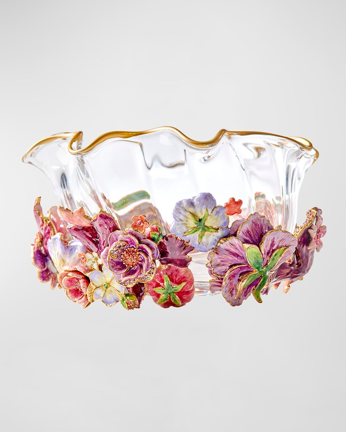 Small Bouquet Ruffle Flower Bowl