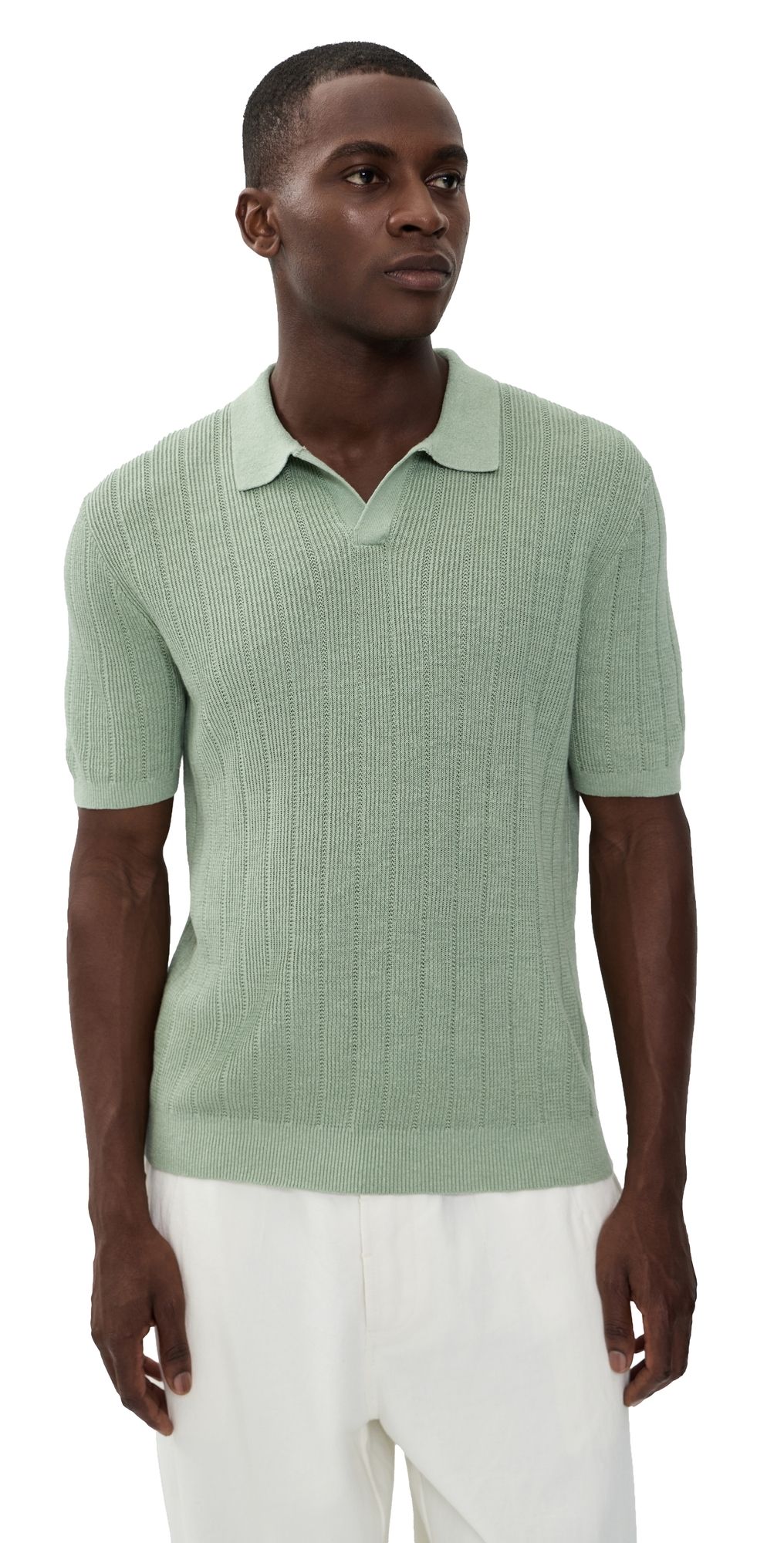 Polo Ralph Lauren Linen Jersey Johnny Polo Light Green L