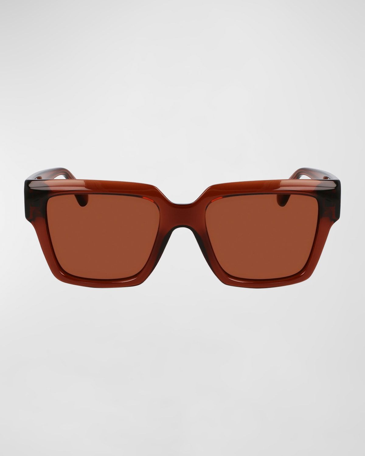 Gancini Acetate Square Sunglasses