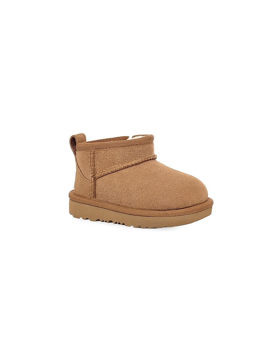 Baby's, Little Girl's & Girl's Classic Ultra Mini Boots - Chestnut - Size 6 (Baby)