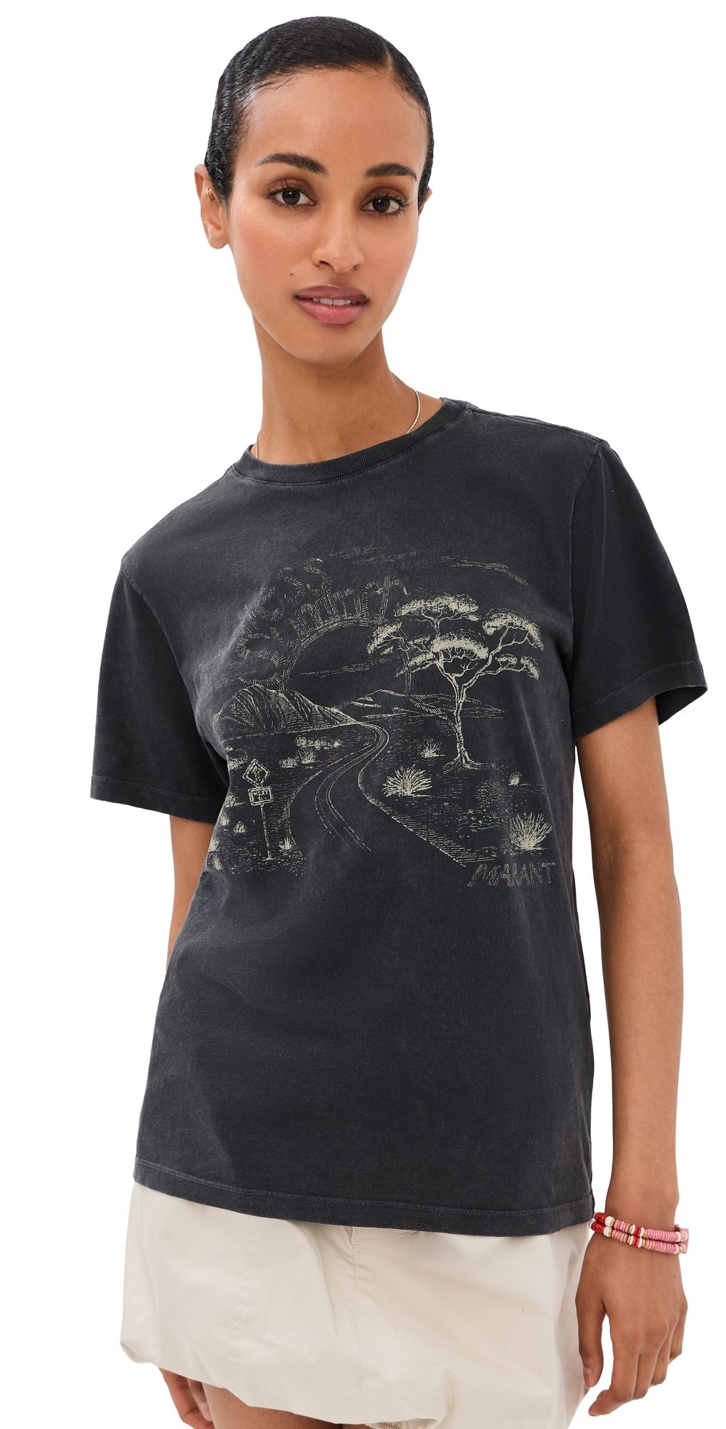 Isabel Marant Zewel T-Shirt Faded Black XL