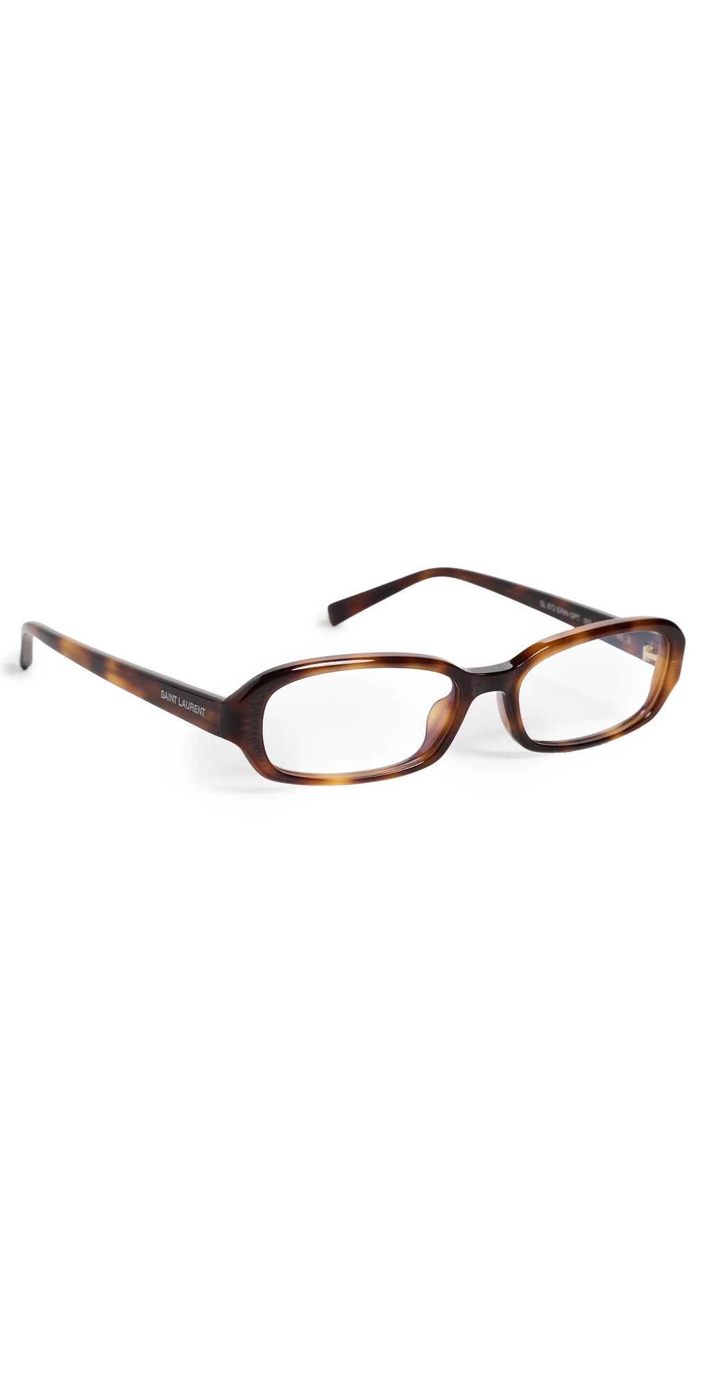 Saint Laurent SL 872 Erin Optical Glasses Havana/Transparent One Size