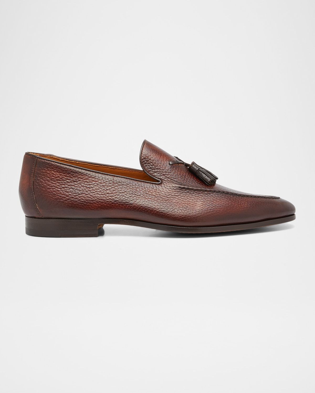 Men & apos;s Seneca Grained Leather Tassel Loafers
