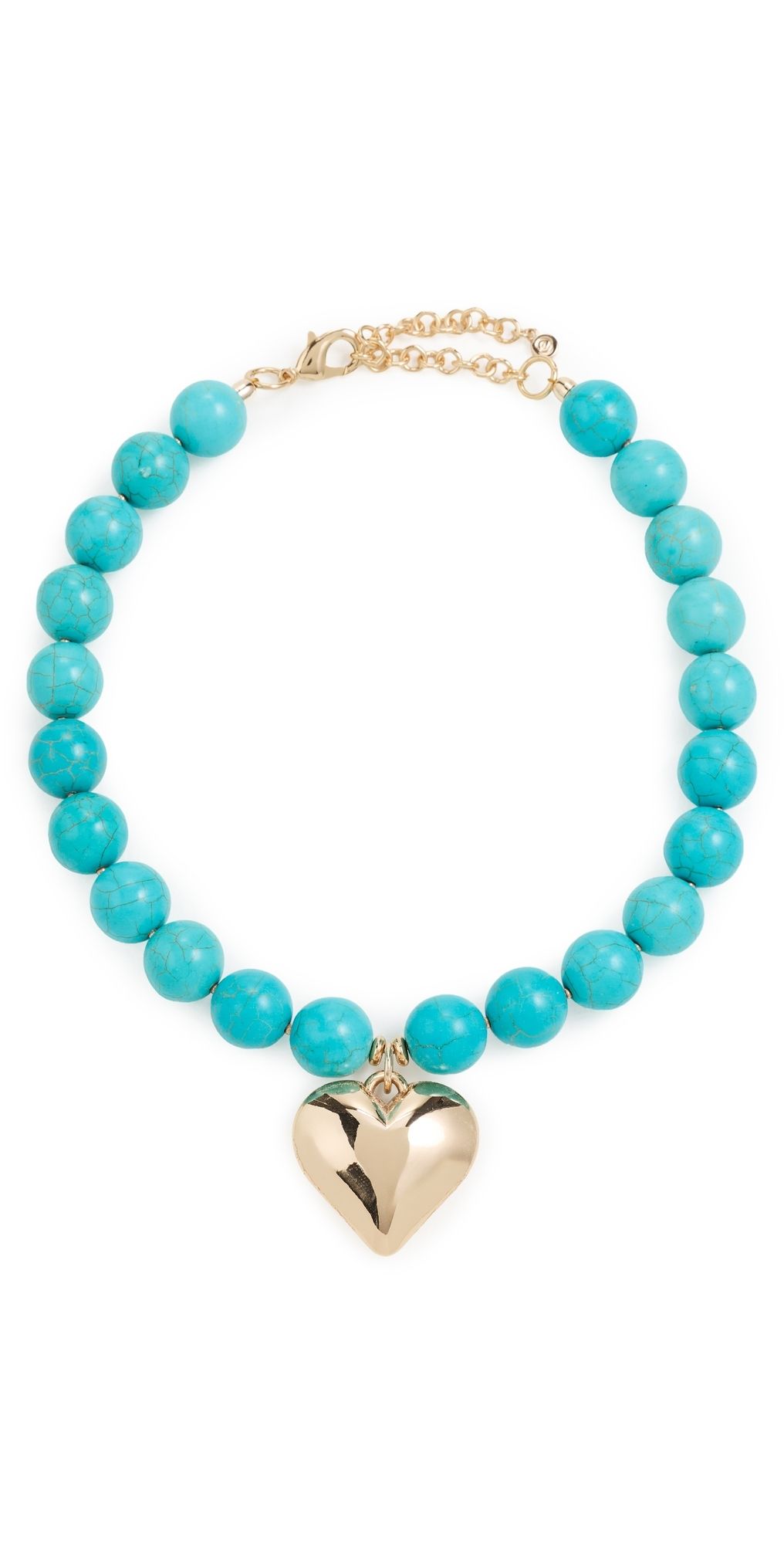 Ettika Luck and Love Turquoise Necklace Turquoise One Size
