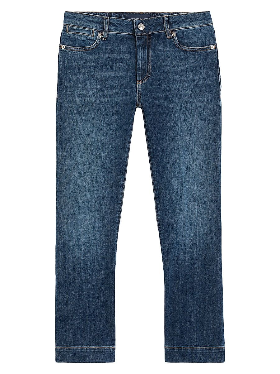 Women's Perfect Fit Low Rise Mini Flare Jeans - Ultramarine - Size 30
