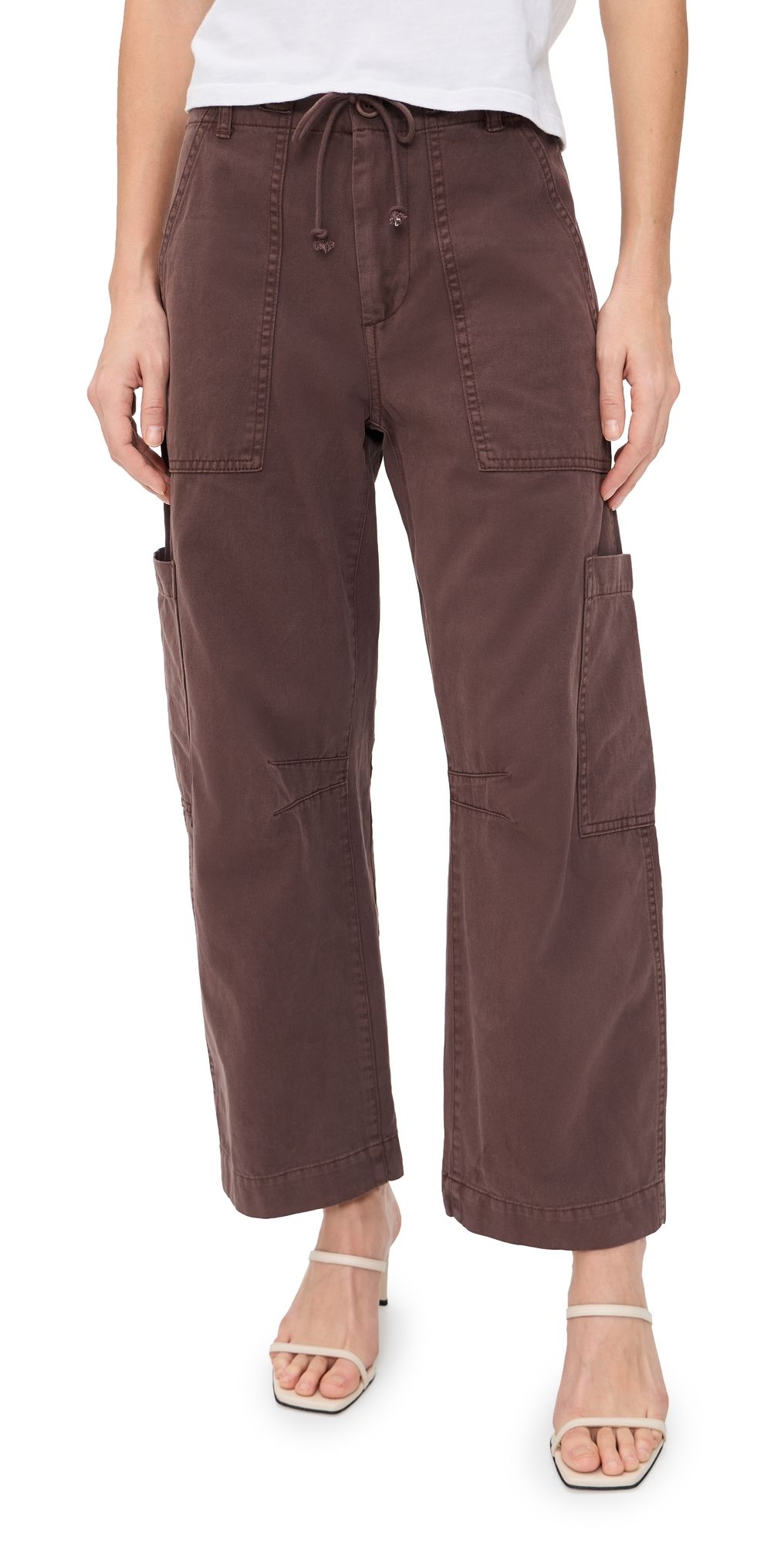 Pistola Sabrina Curved Utility Pant Terra 28