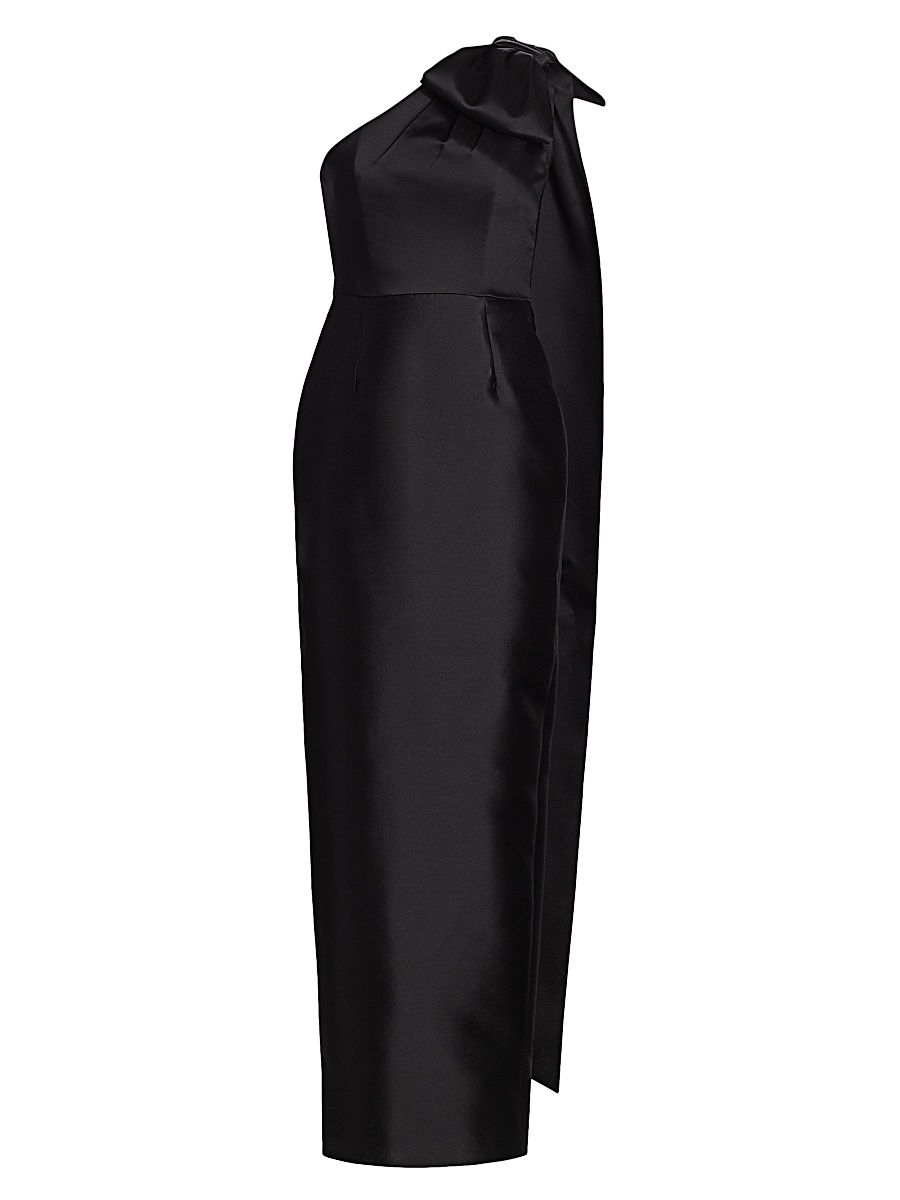 Women's Gabriella Column Gown - Black - Size 2
