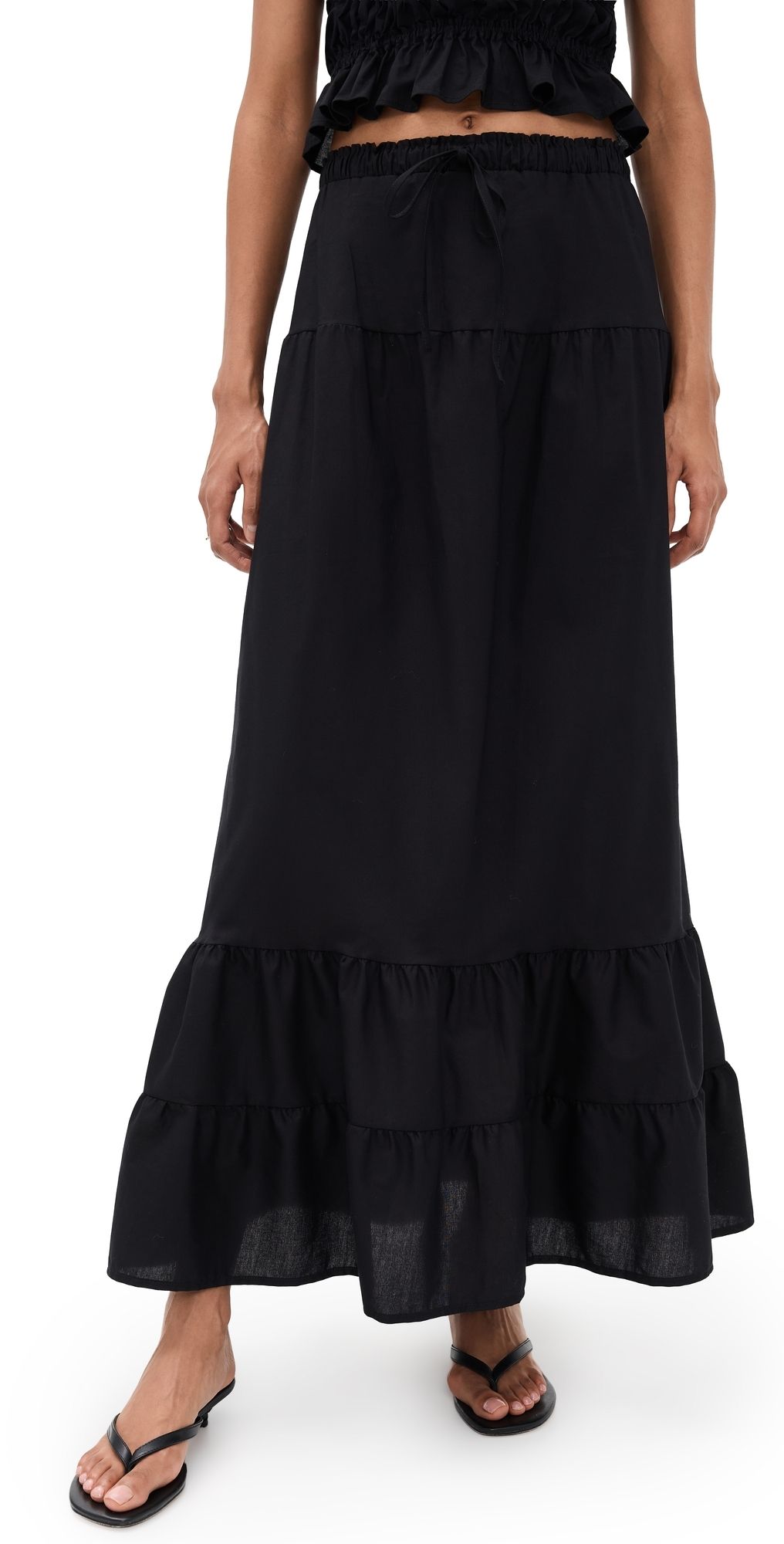 Peixoto Riley Maxi Skirt Black XS