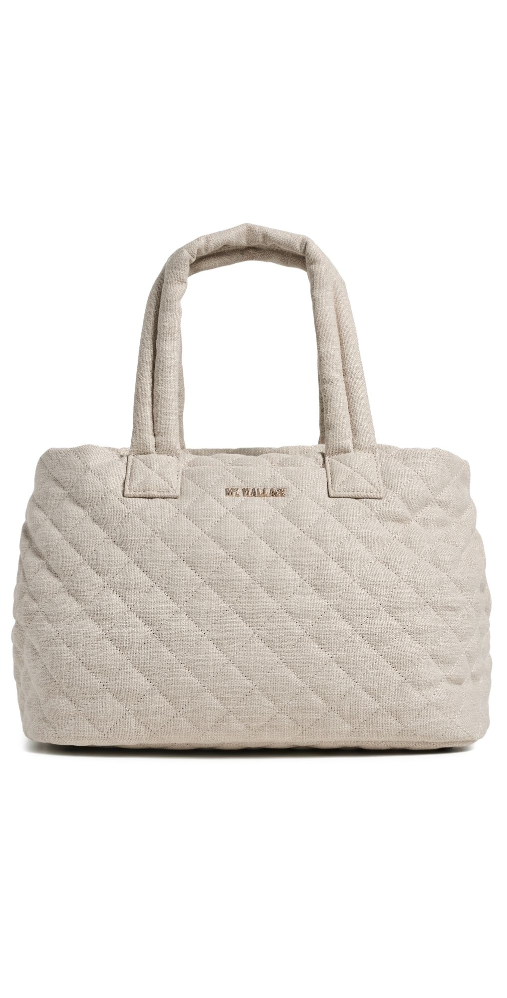 MZ Wallace Medium Metro City Tote Sandy Linen One Size