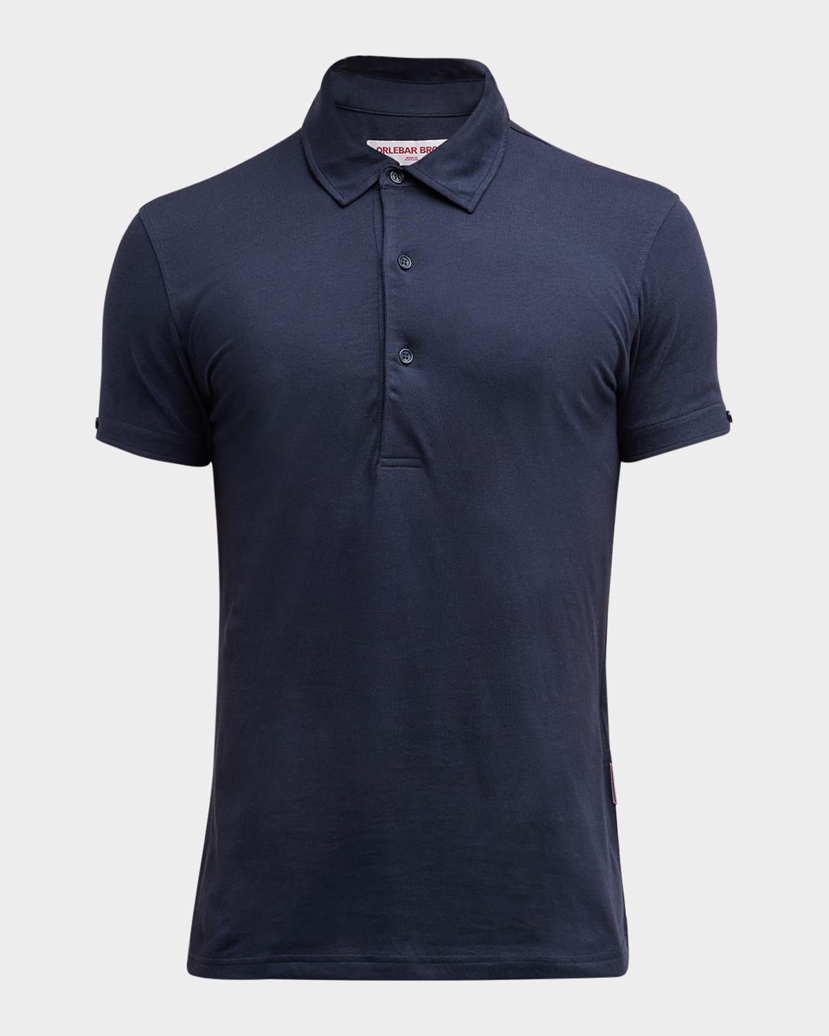 Men & apos;s Sebastian Cotton-Silk Polo Shirt