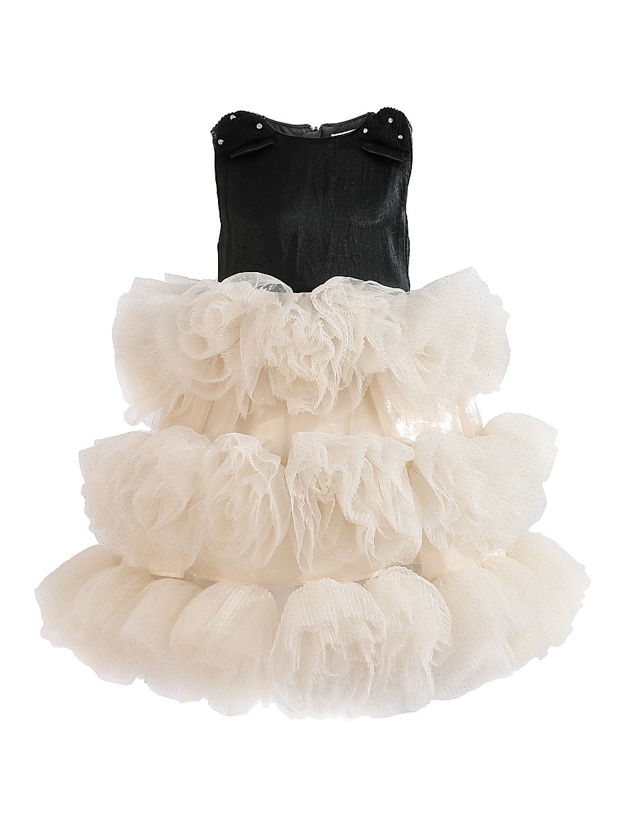 Little Girl's & Girl's Celestine Dress - Black - Size 5