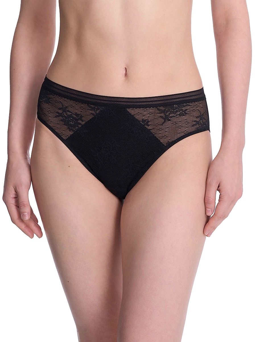 Women's Love Lace Hipster - Black - Size XXL