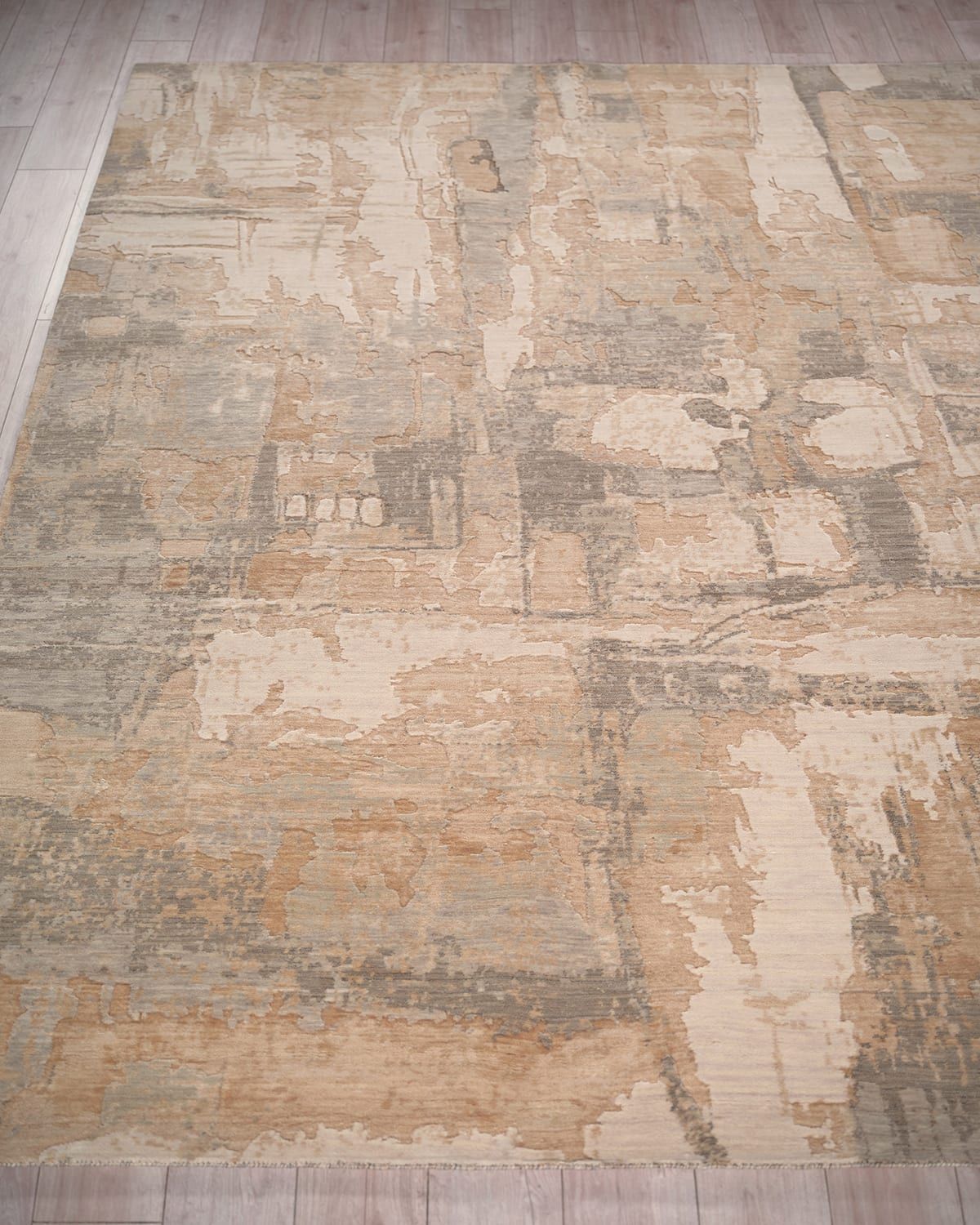 Infinity Power-Loomed Silver/Beige Runner