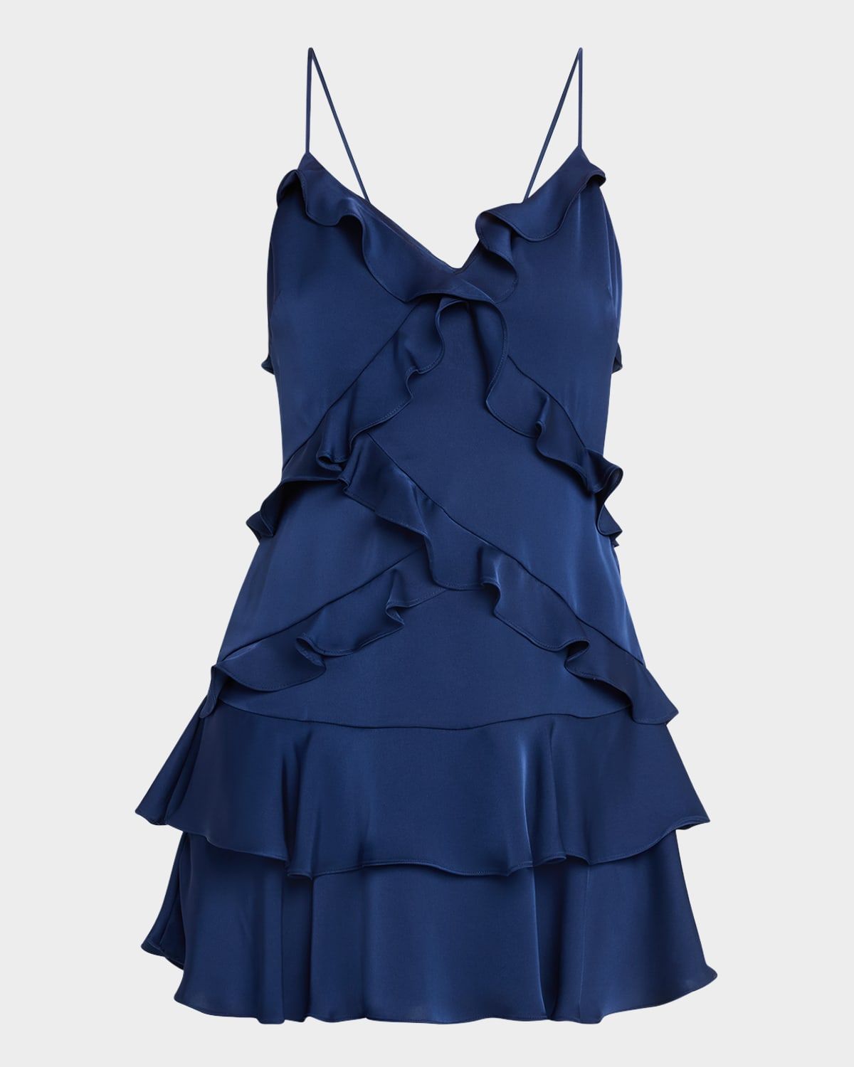 Maria Ruffle Mini Dress