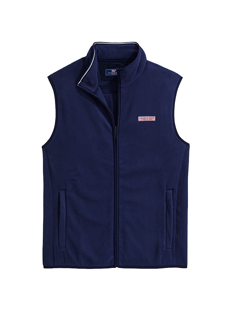 Men's Harbor Fleece Vest - Nautical Navy - Size Large