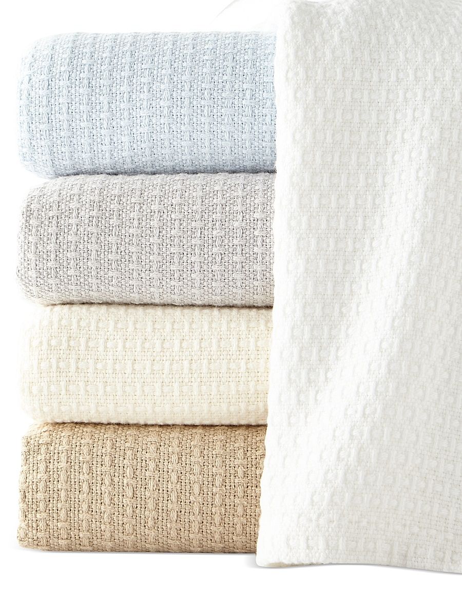 Marcus Tara Blanket - White - Size Full