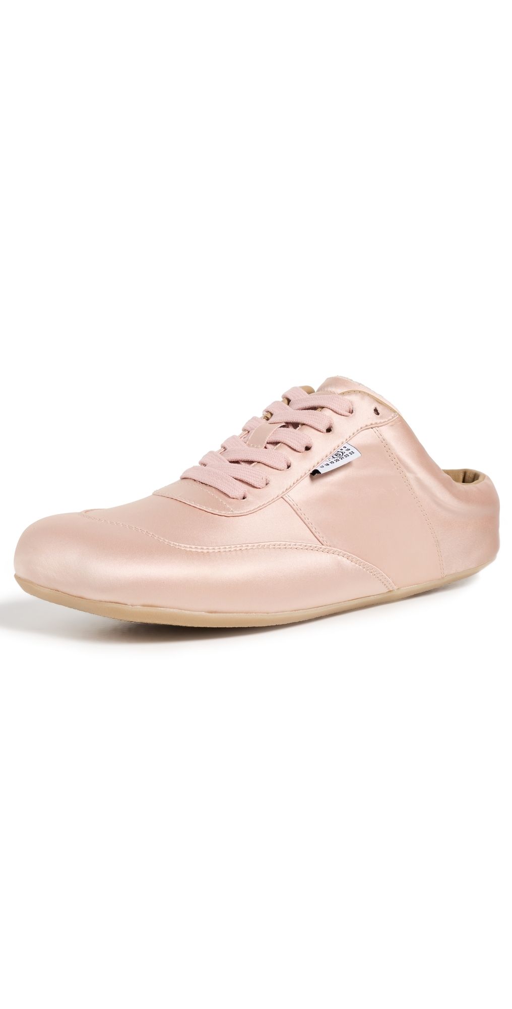 MM6 Maison Margiela Satin Sneakers Rose Cloud 40
