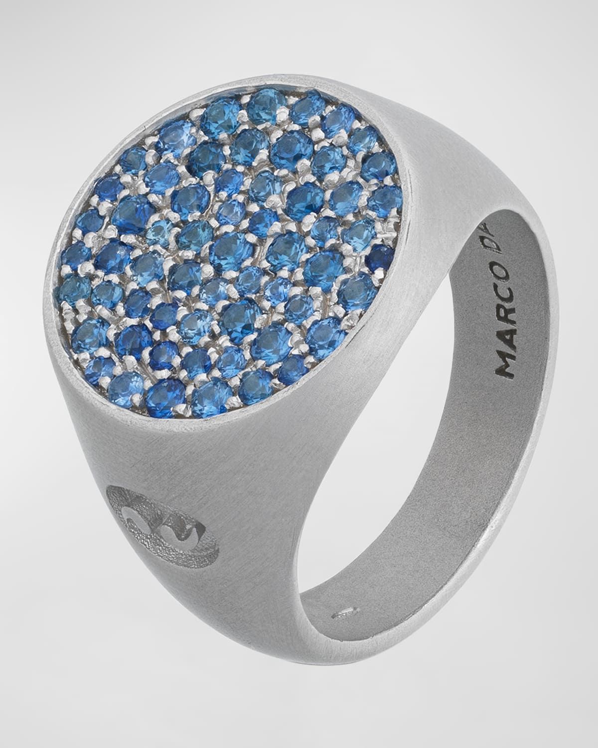 Men & apos;s Moneta Sovereign Signet Ring