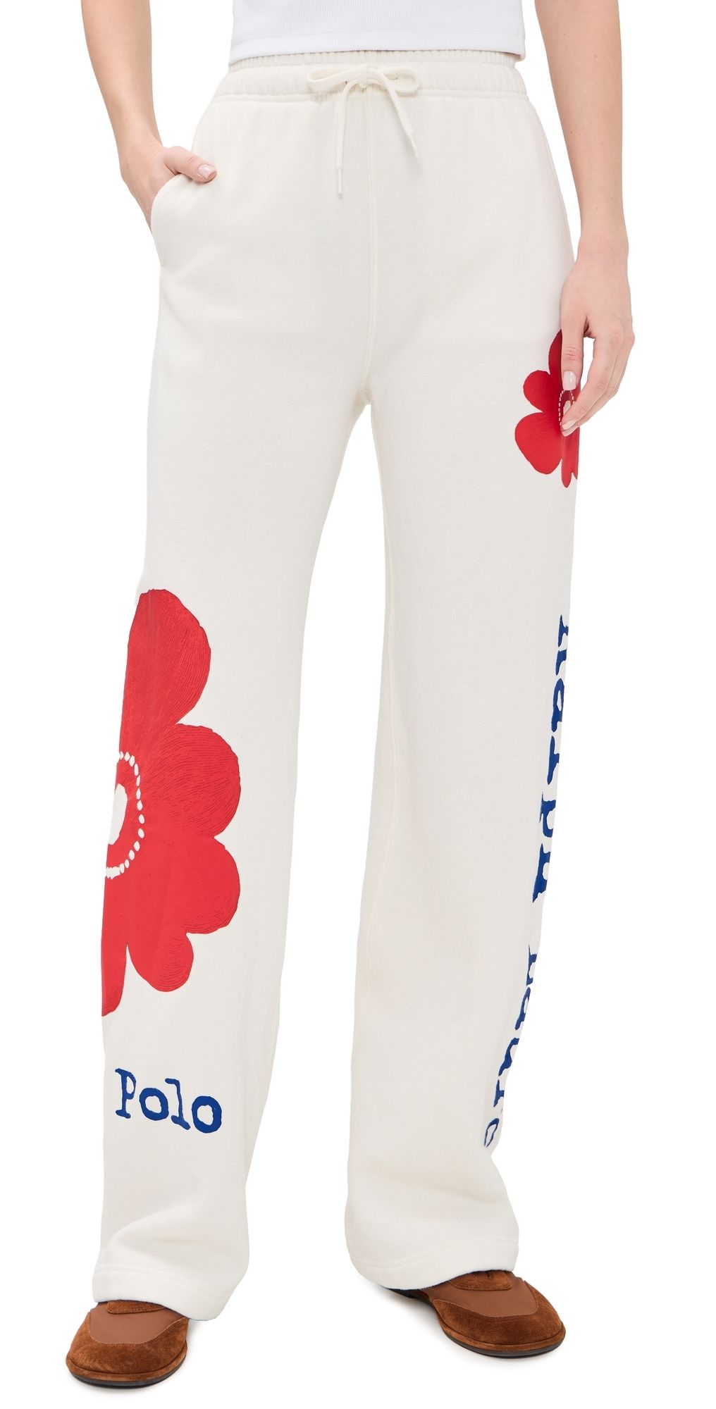 Polo Ralph Lauren Arctic Fleece Sweatpants Warm White XXS