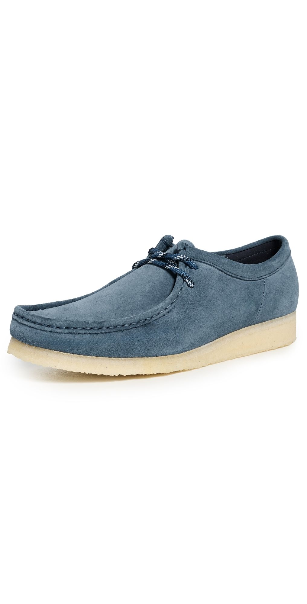 Clarks Suede Wallabee Shoes Denim Blue Suede 11.5