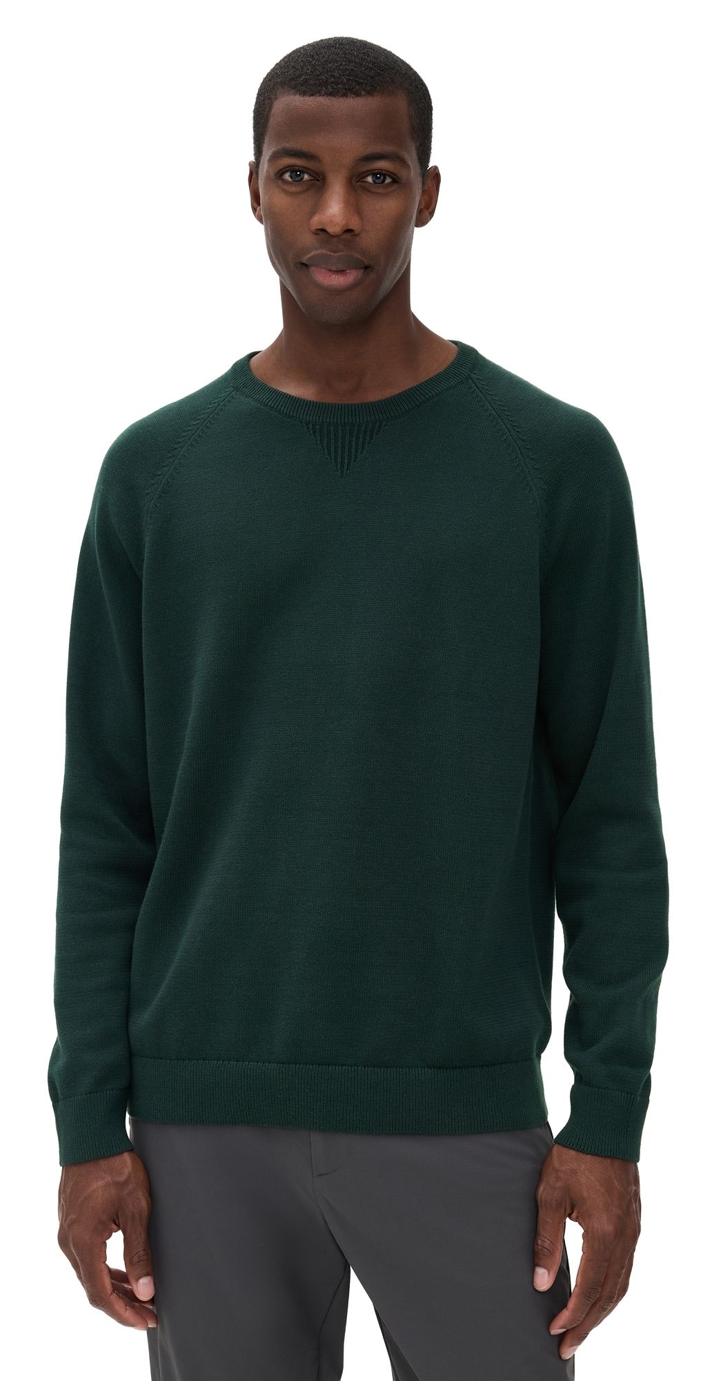 Rhone Dubliner Crewneck Sweater Wild Forest S