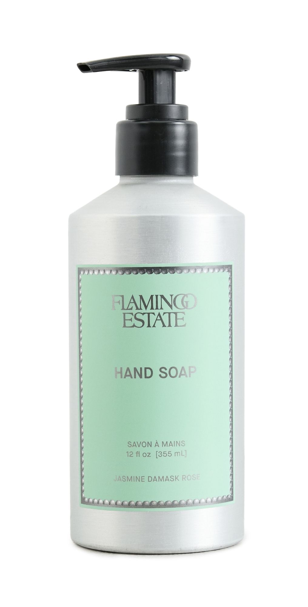 Flamingo Estate Jasmine & Damask Rose Hand Soap Green One Size